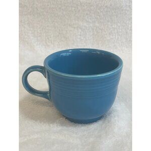 Homer Laughlin China Co Fiestaware‎ Peacock Blue Coffee Tea Cup Lead Free